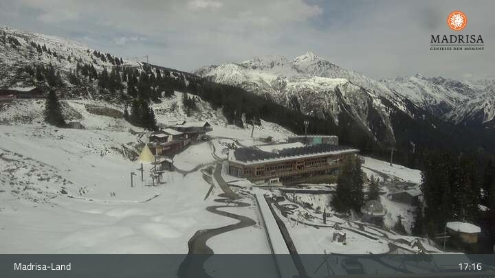 Archived image Webcam Madrisa Klosters Live Cam