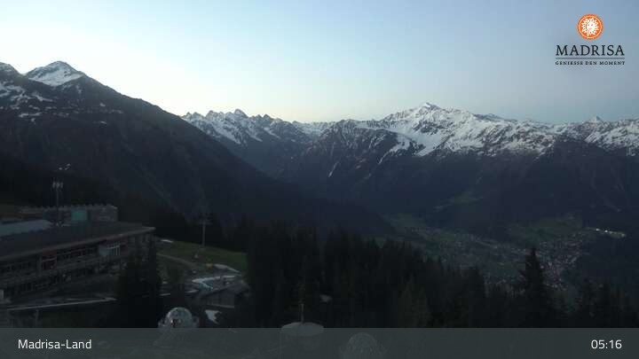 Archived image Webcam Madrisa Klosters Live Cam
