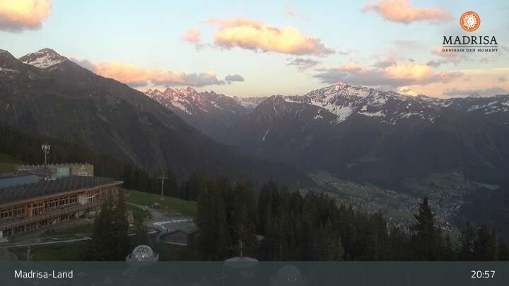 Archived image Webcam Madrisa Klosters Live Cam
