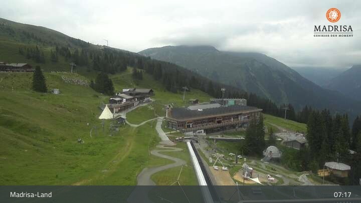 Archiv Foto Webcam Klosters: Madrisa-Land