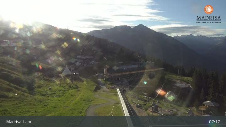 Archived image Webcam Madrisa Klosters Live Cam
