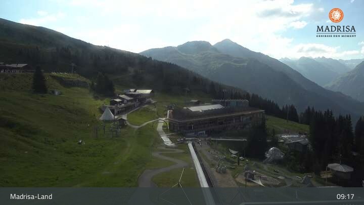 Archiv Foto Webcam Klosters: Madrisa-Land