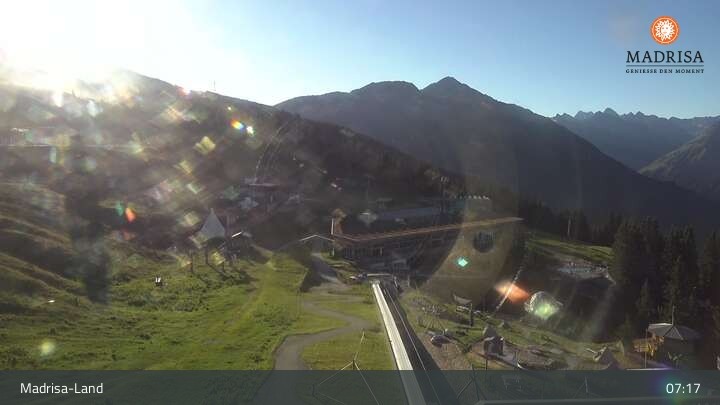 Archiv Foto Webcam Klosters: Madrisa-Land