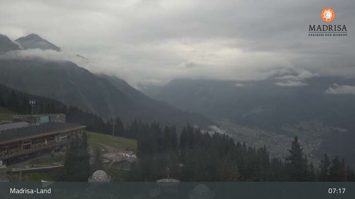 Archiv Foto Webcam Klosters: Madrisa-Land