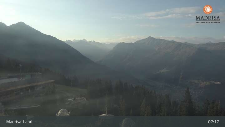 Archiv Foto Webcam Klosters: Madrisa-Land