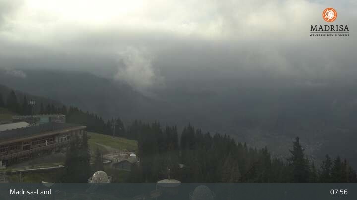 Archiv Foto Webcam Klosters: Madrisa-Land