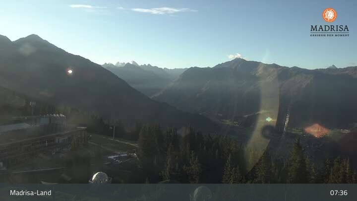 Archiv Foto Webcam Klosters: Madrisa-Land
