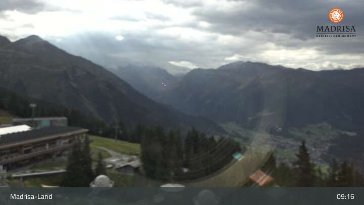 Archived image Webcam Madrisa Klosters Live Cam