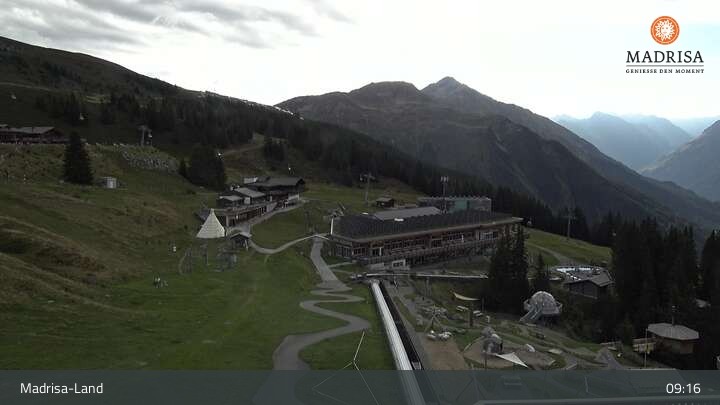 Archiv Foto Webcam Klosters: Madrisa-Land