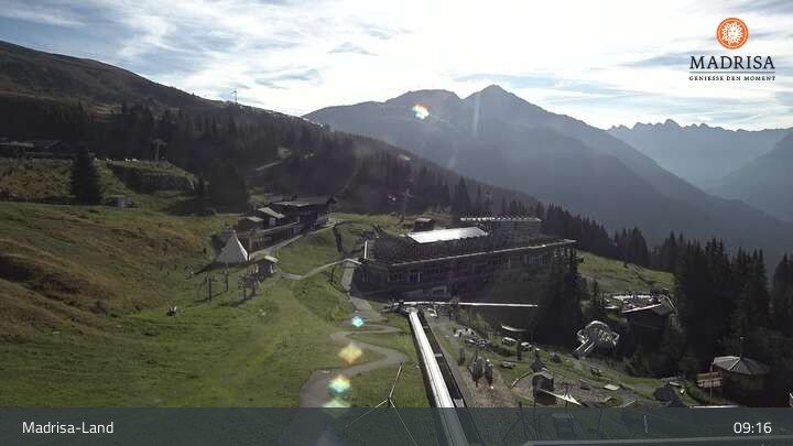 Archiv Foto Webcam Klosters: Madrisa-Land