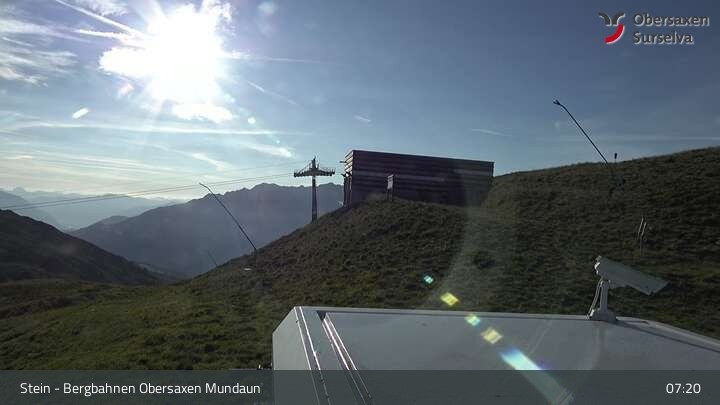 Archiv Foto Webcam Untermatt Bergstation