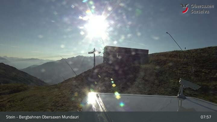 Archiv Foto Webcam Untermatt Bergstation