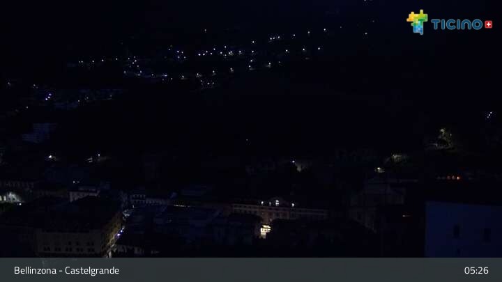 Archiv Foto Webcam Bellinzona - Castelgrande