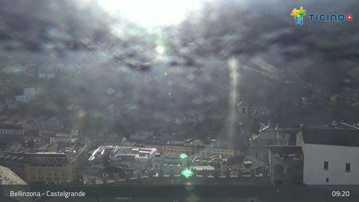 Archiv Foto Webcam Bellinzona - Castelgrande