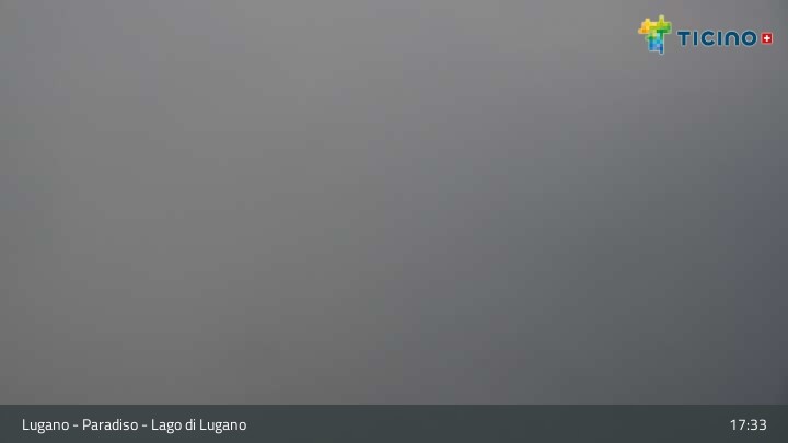 Archiv Foto Webcam Lugano - Paradiso: Monte San Salvatore