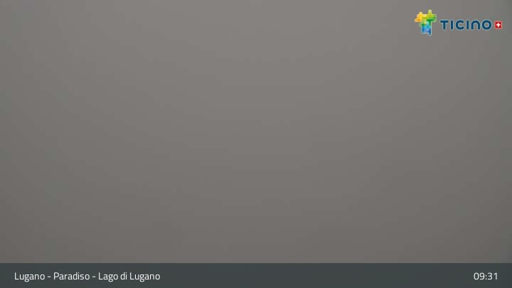 Archiv Foto Webcam Lugano - Paradiso: Monte San Salvatore