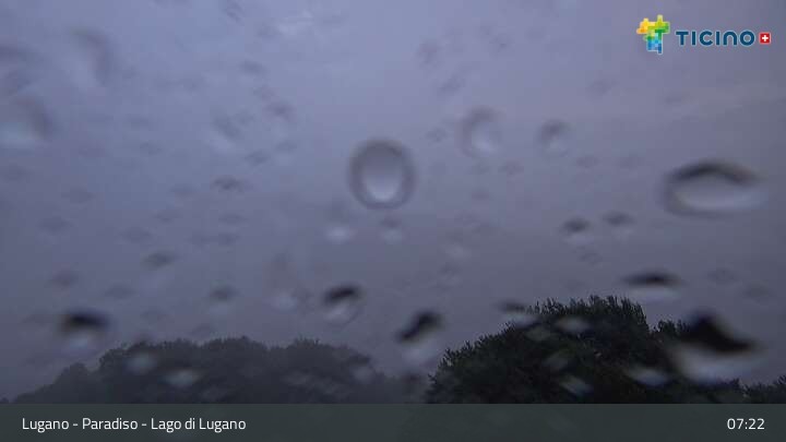 Archiv Foto Webcam Lugano - Paradiso: Monte San Salvatore