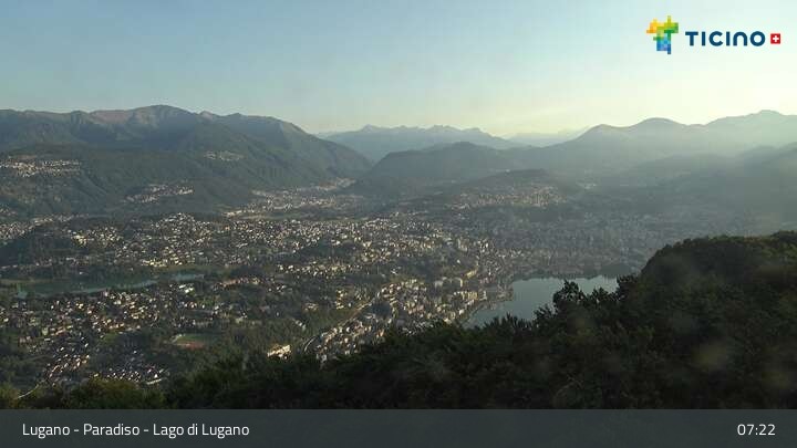 Archived image Webcam Monte San Salvatore (Lugano - Paradiso)