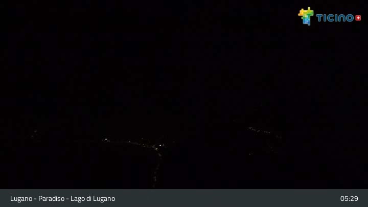 Archiv Foto Webcam Lugano - Paradiso: Monte San Salvatore