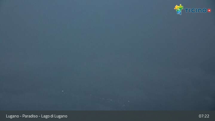 Archiv Foto Webcam Lugano - Paradiso: Monte San Salvatore