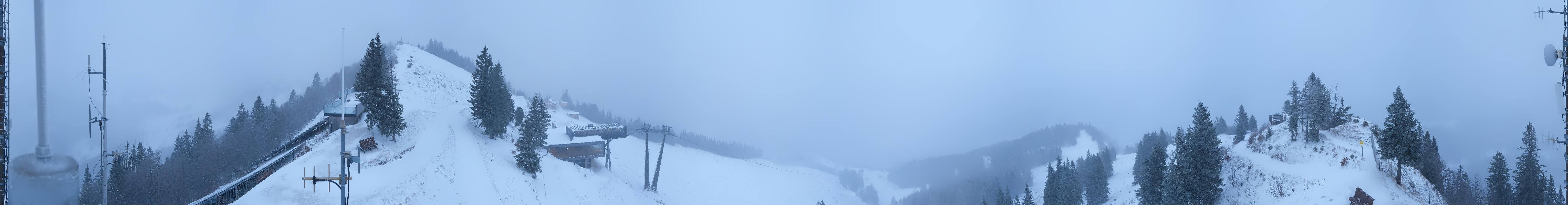 Archiv Foto Webcam Zwölferhorn im Salzkammergut