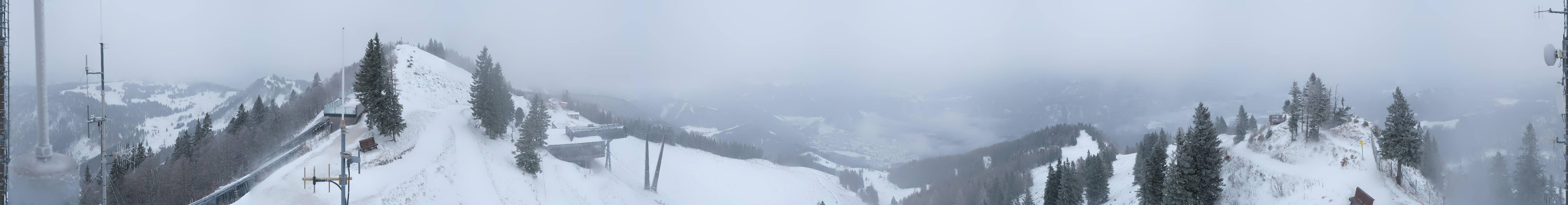 Archiv Foto Webcam Zwölferhorn im Salzkammergut