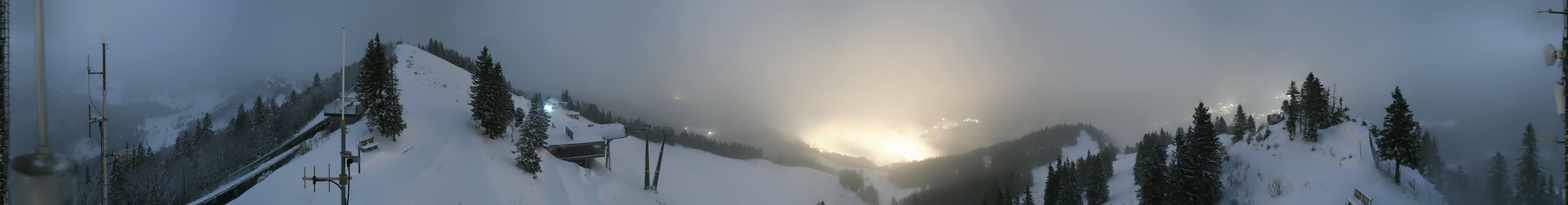 Archiv Foto Webcam Zwölferhorn im Salzkammergut