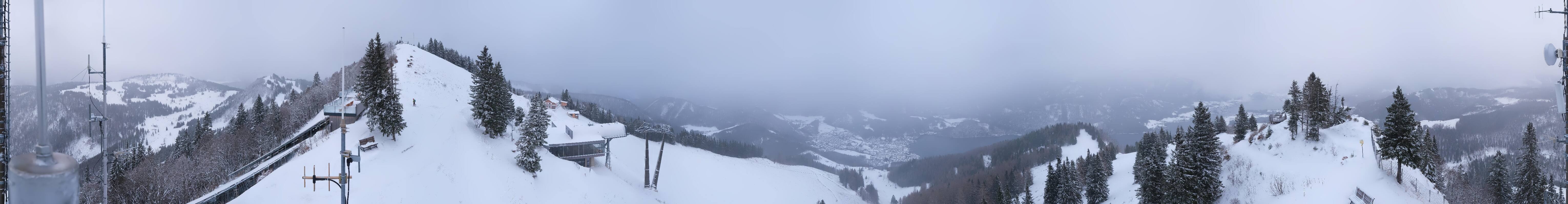 Archiv Foto Webcam Zwölferhorn im Salzkammergut