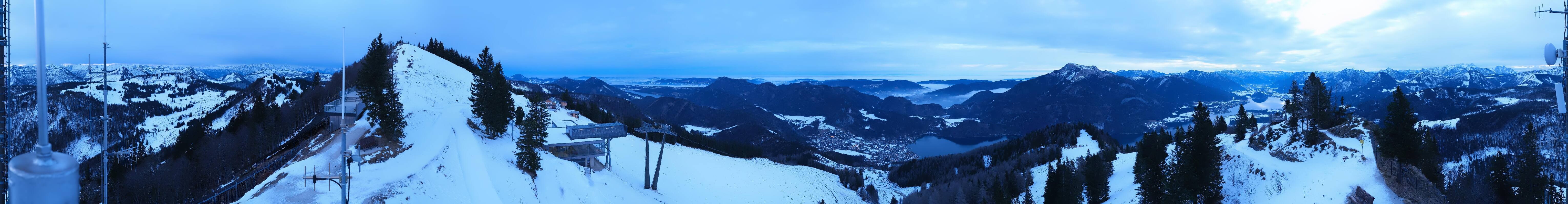 Archiv Foto Webcam Zwölferhorn im Salzkammergut