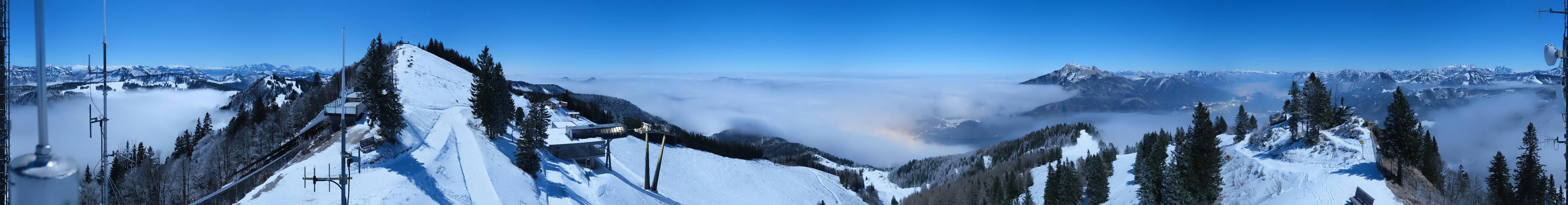 Archiv Foto Webcam Zwölferhorn im Salzkammergut