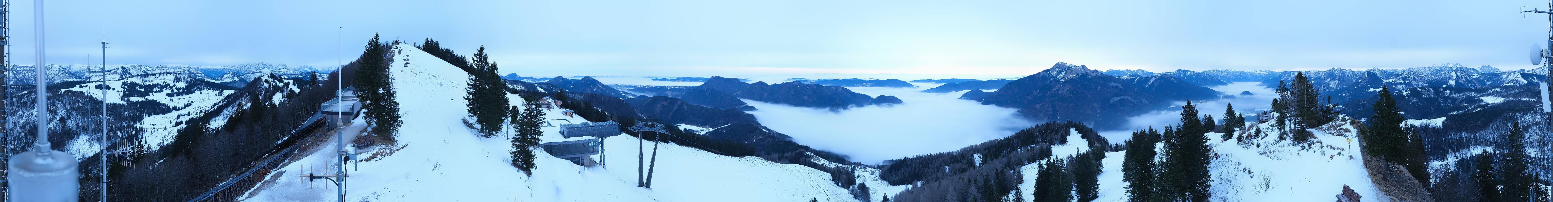 Archiv Foto Webcam Zwölferhorn im Salzkammergut