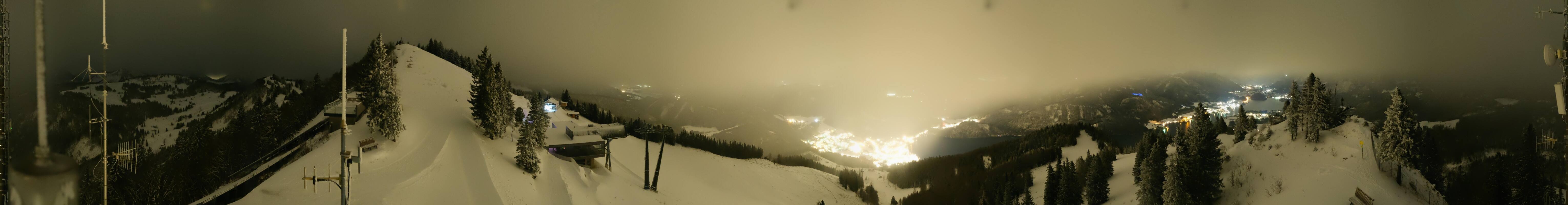 Archiv Foto Webcam Zwölferhorn im Salzkammergut