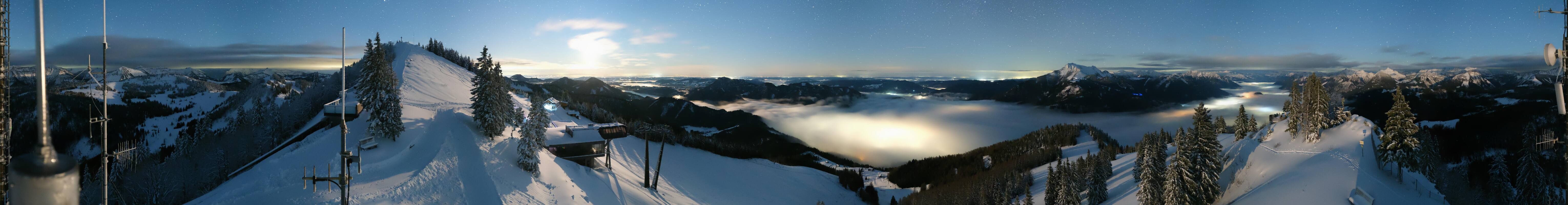 Archiv Foto Webcam Zwölferhorn im Salzkammergut