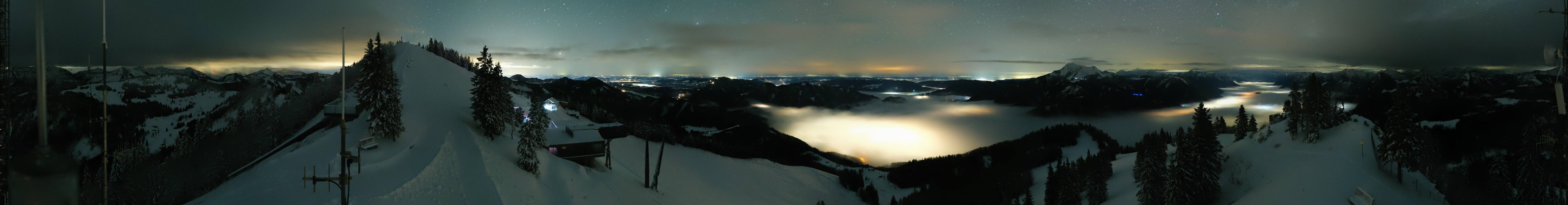 Archiv Foto Webcam Zwölferhorn im Salzkammergut