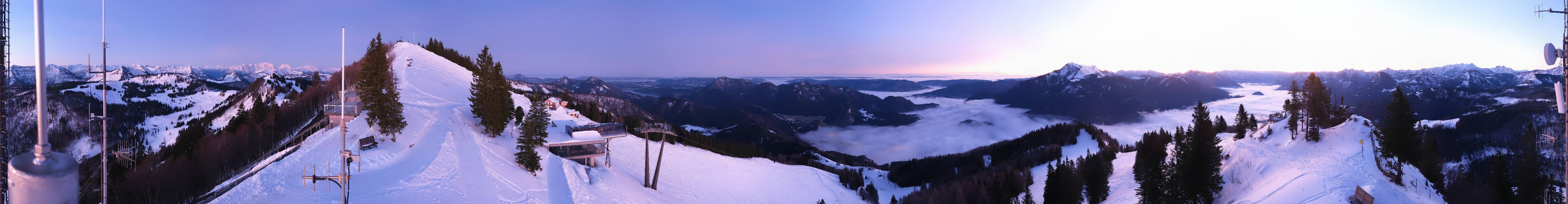 Archived image Webcam Zwölferhorn - Panoramic view
