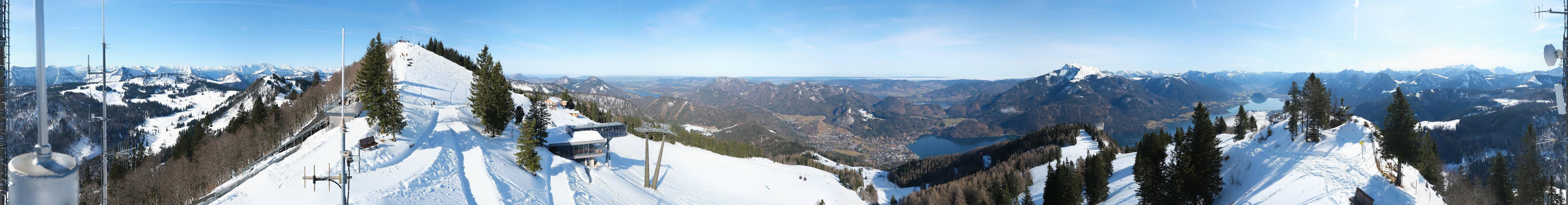 Archived image Webcam Zwölferhorn - Panoramic view