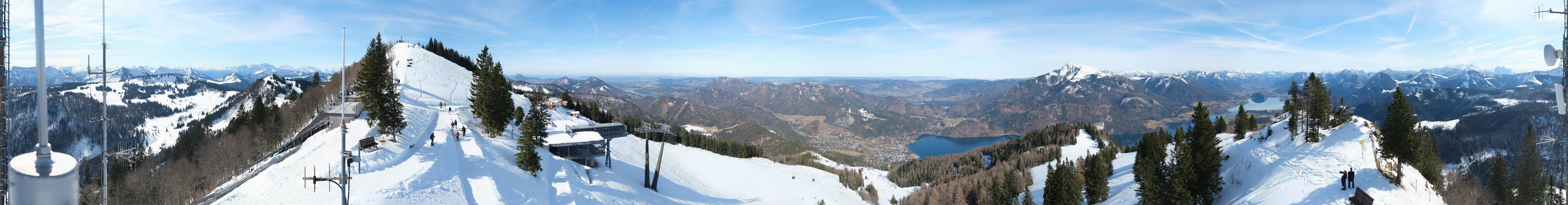 Archived image Webcam Zwölferhorn - Panoramic view