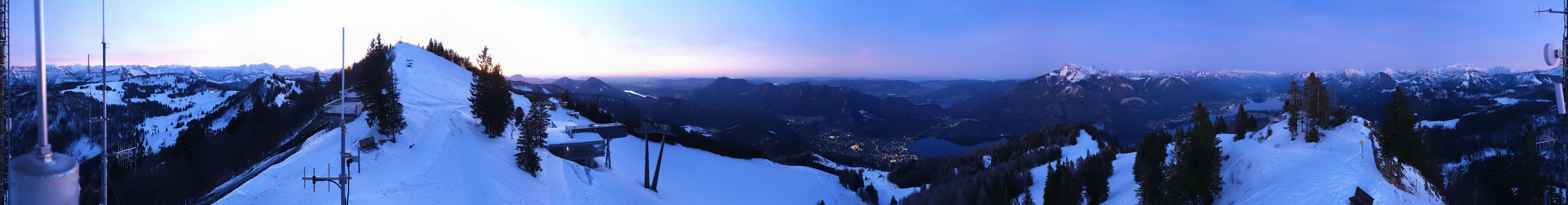 Archived image Webcam Zwölferhorn - Panoramic view
