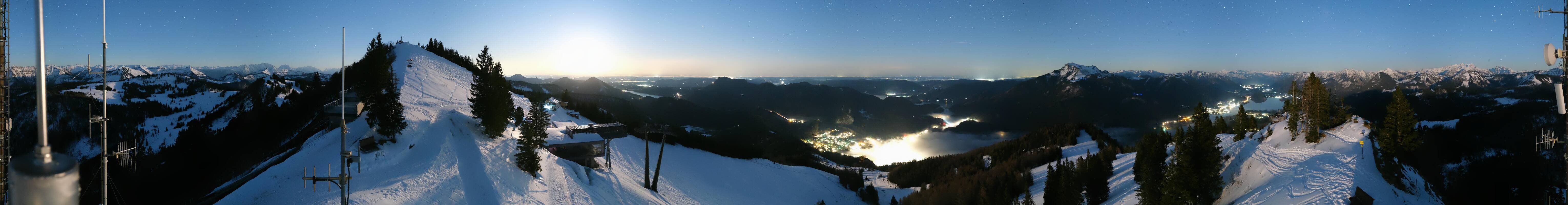 Archiv Foto Webcam Zwölferhorn im Salzkammergut