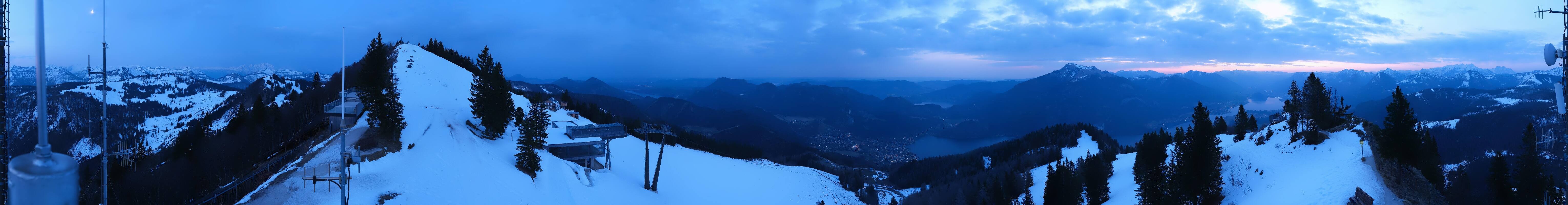 Archiv Foto Webcam Zwölferhorn im Salzkammergut