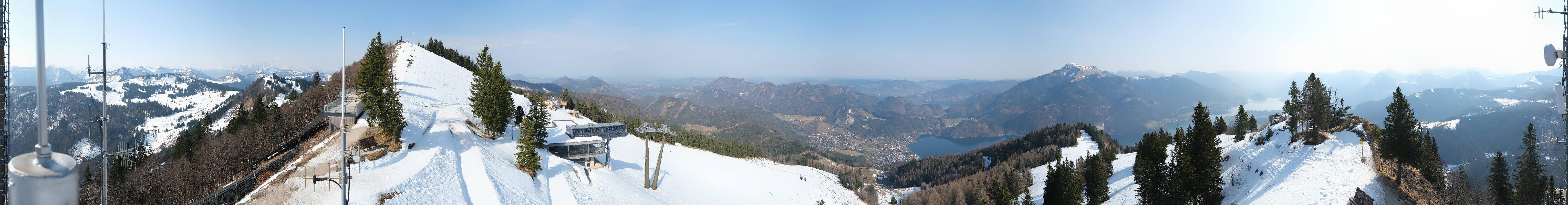 Archiv Foto Webcam Zwölferhorn im Salzkammergut