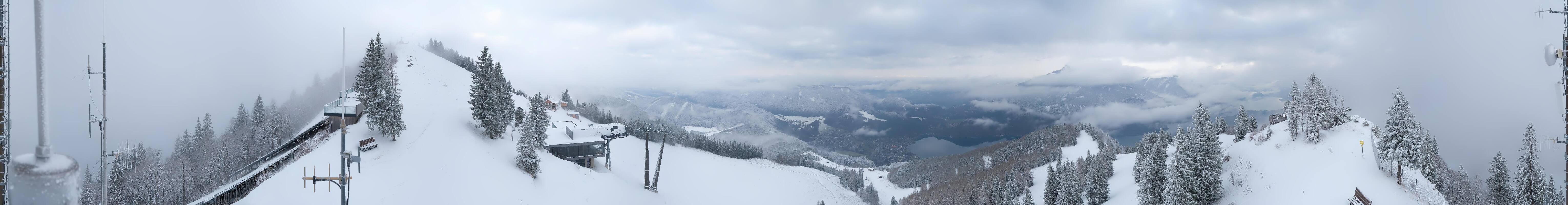 Archiv Foto Webcam Zwölferhorn im Salzkammergut