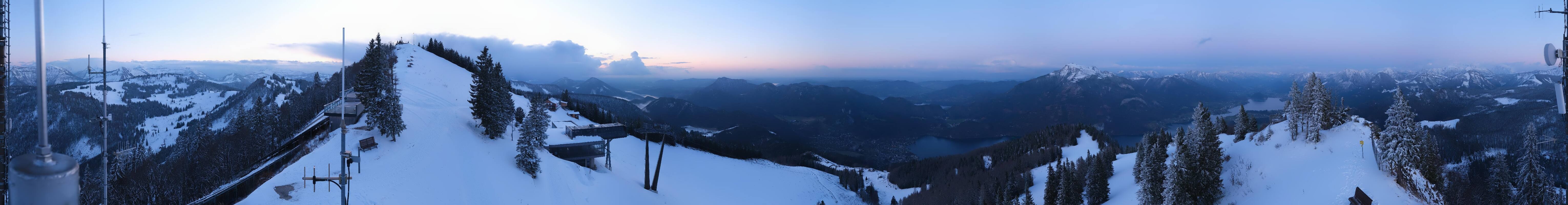 Archiv Foto Webcam Zwölferhorn im Salzkammergut