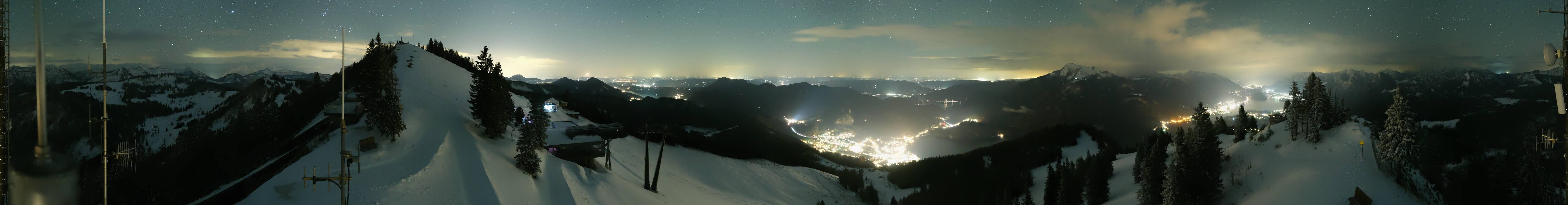 Archiv Foto Webcam Zwölferhorn im Salzkammergut