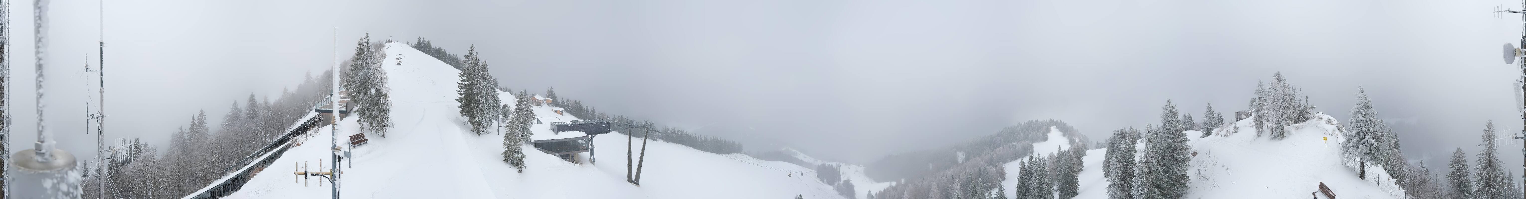 Archiv Foto Webcam Zwölferhorn im Salzkammergut
