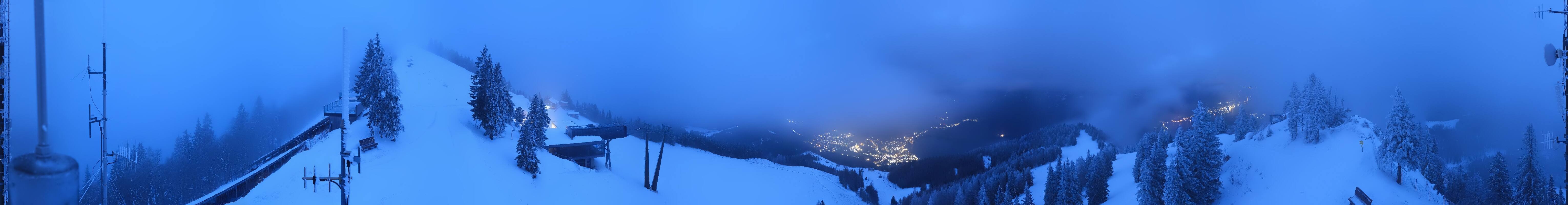 Archiv Foto Webcam Zwölferhorn im Salzkammergut