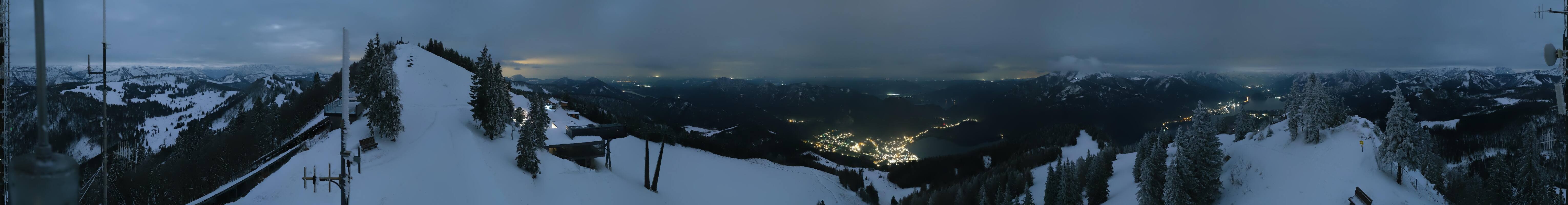 Archiv Foto Webcam Zwölferhorn im Salzkammergut