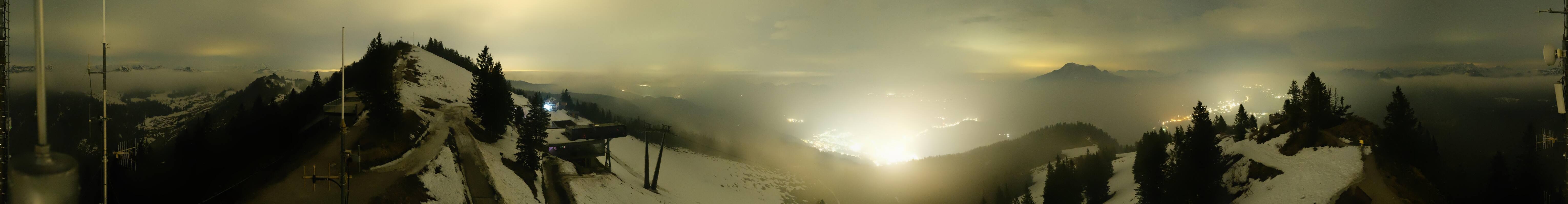 Archiv Foto Webcam Zwölferhorn im Salzkammergut