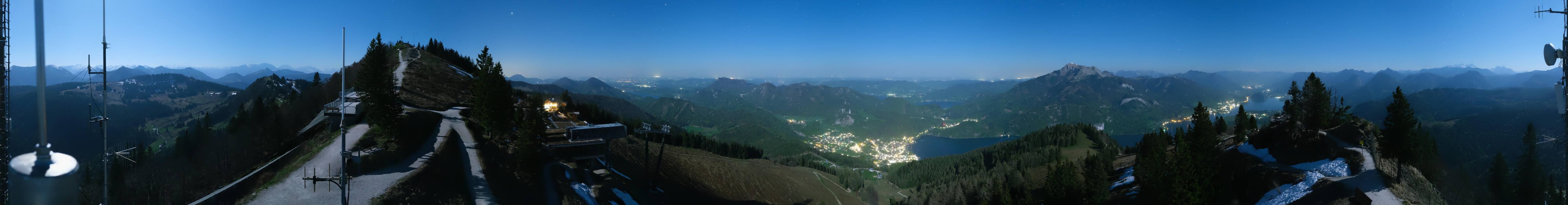 Archiv Foto Webcam Zwölferhorn im Salzkammergut