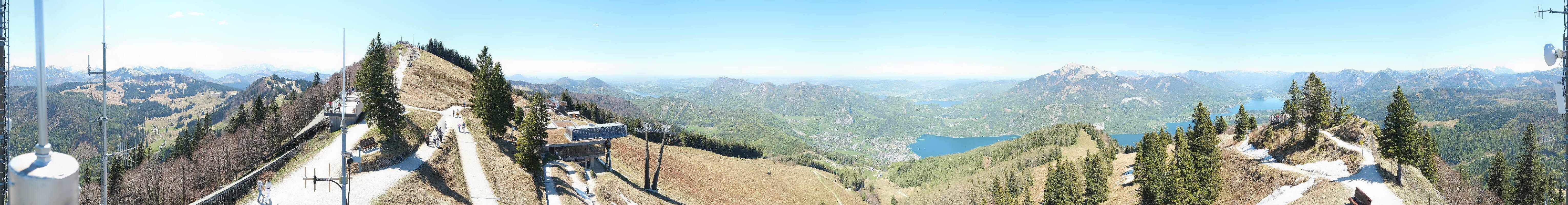 Archiv Foto Webcam Zwölferhorn im Salzkammergut